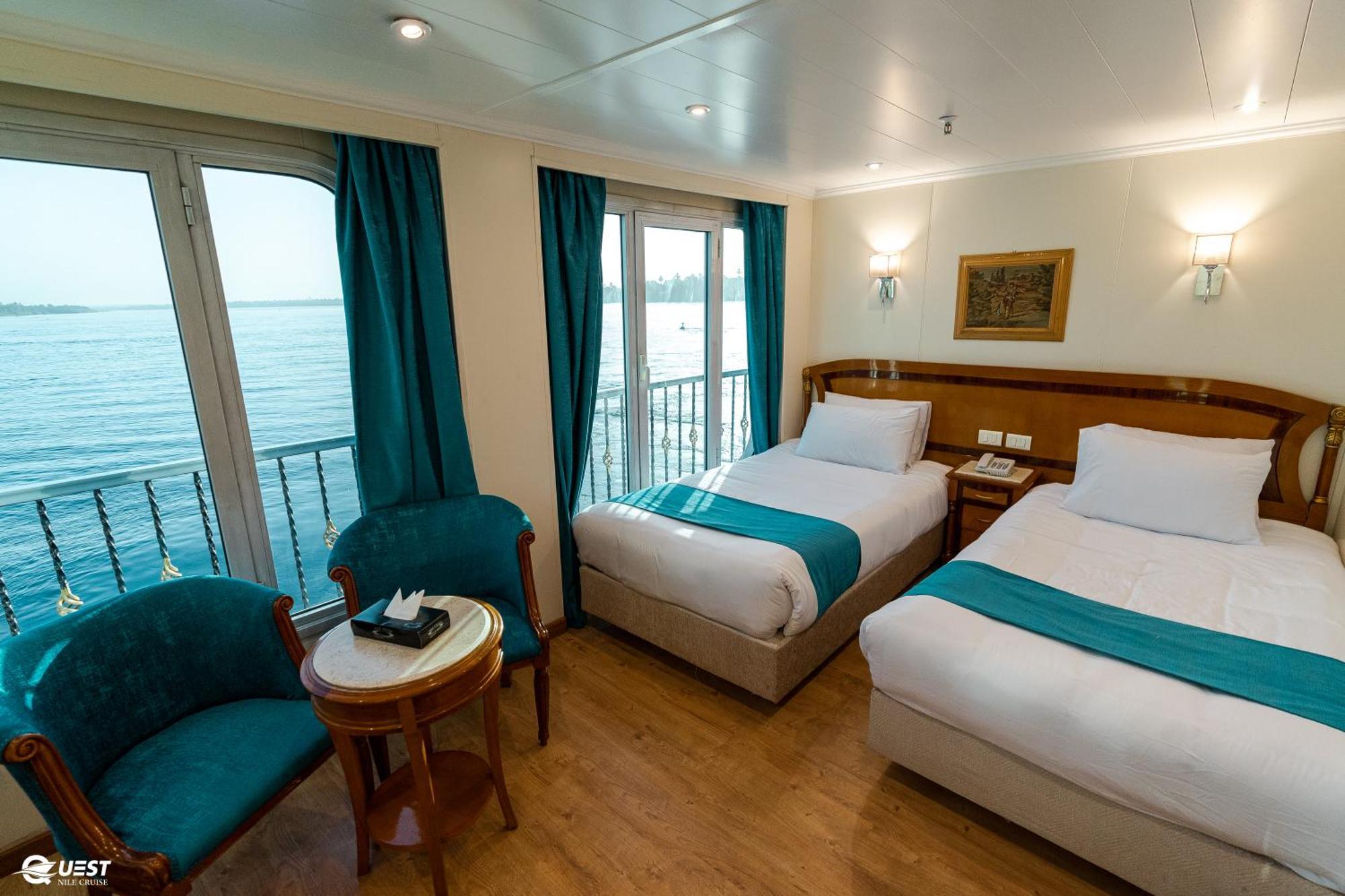 Nile Quest Cruise - 4 Or 7 Nights From Luxor Each Saturday And 3 Or 7 Nights From Aswan Each Wednesday Hotel Exterior photo